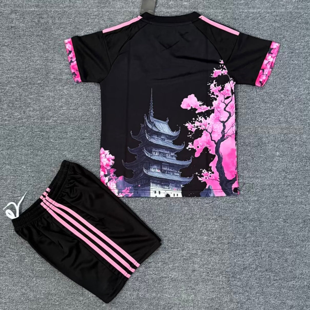 25/26 Ensemble Enfant  Japon Spécial rose dragon