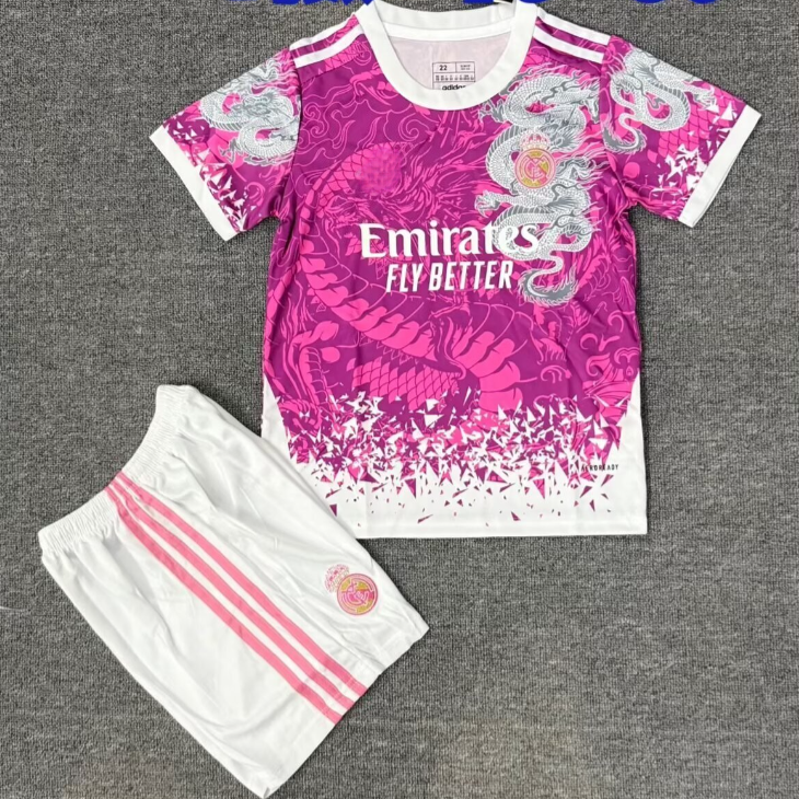 25/26 Ensemble Enfant  Real Madrid Spécial  rose A